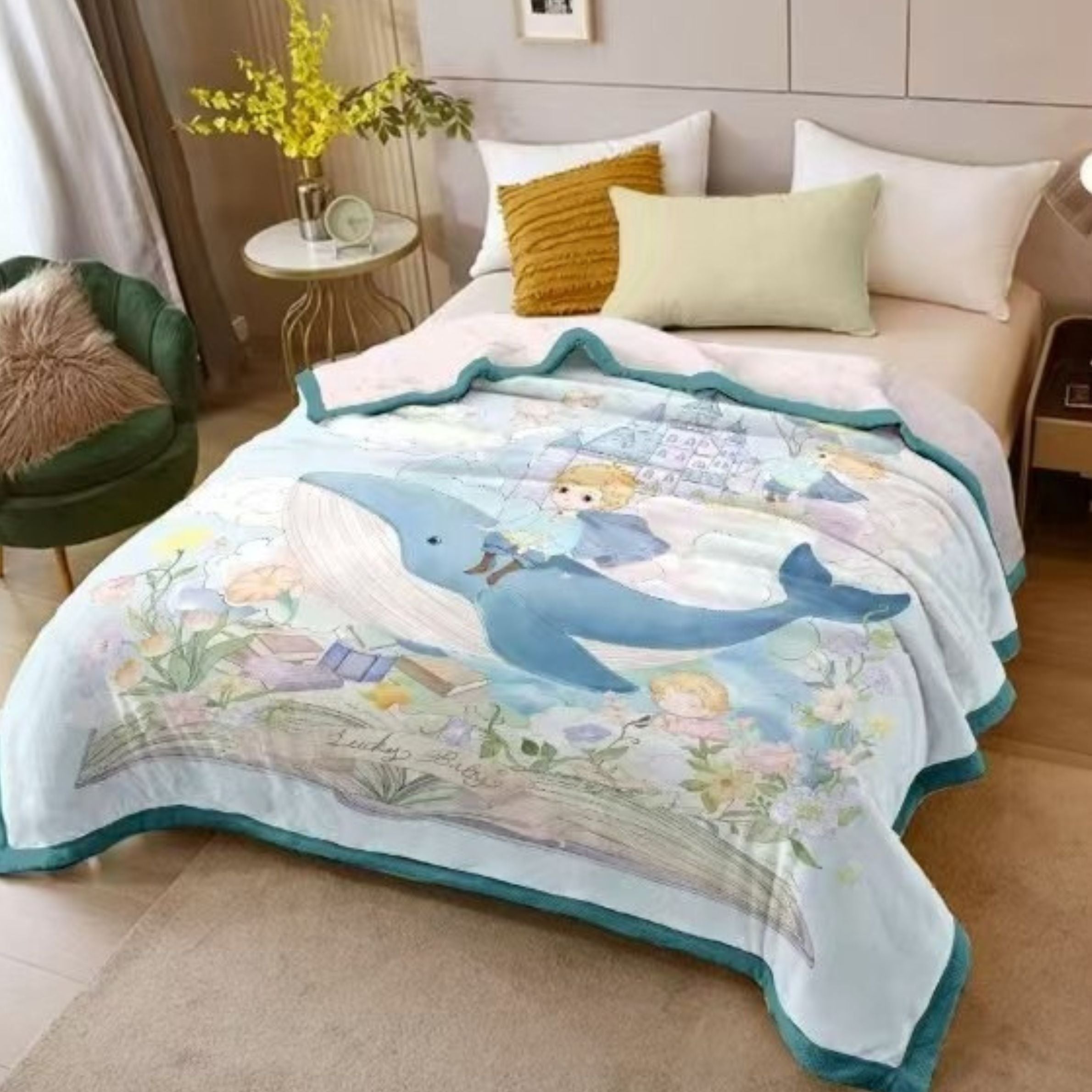 Toddler Ultra-Soft Double Ply Baby Blanket