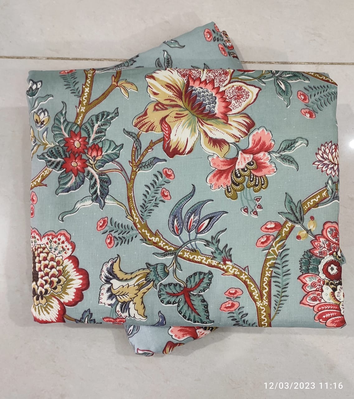 3 Layered Mul-Mul Fabric Pure Cotton Dohar