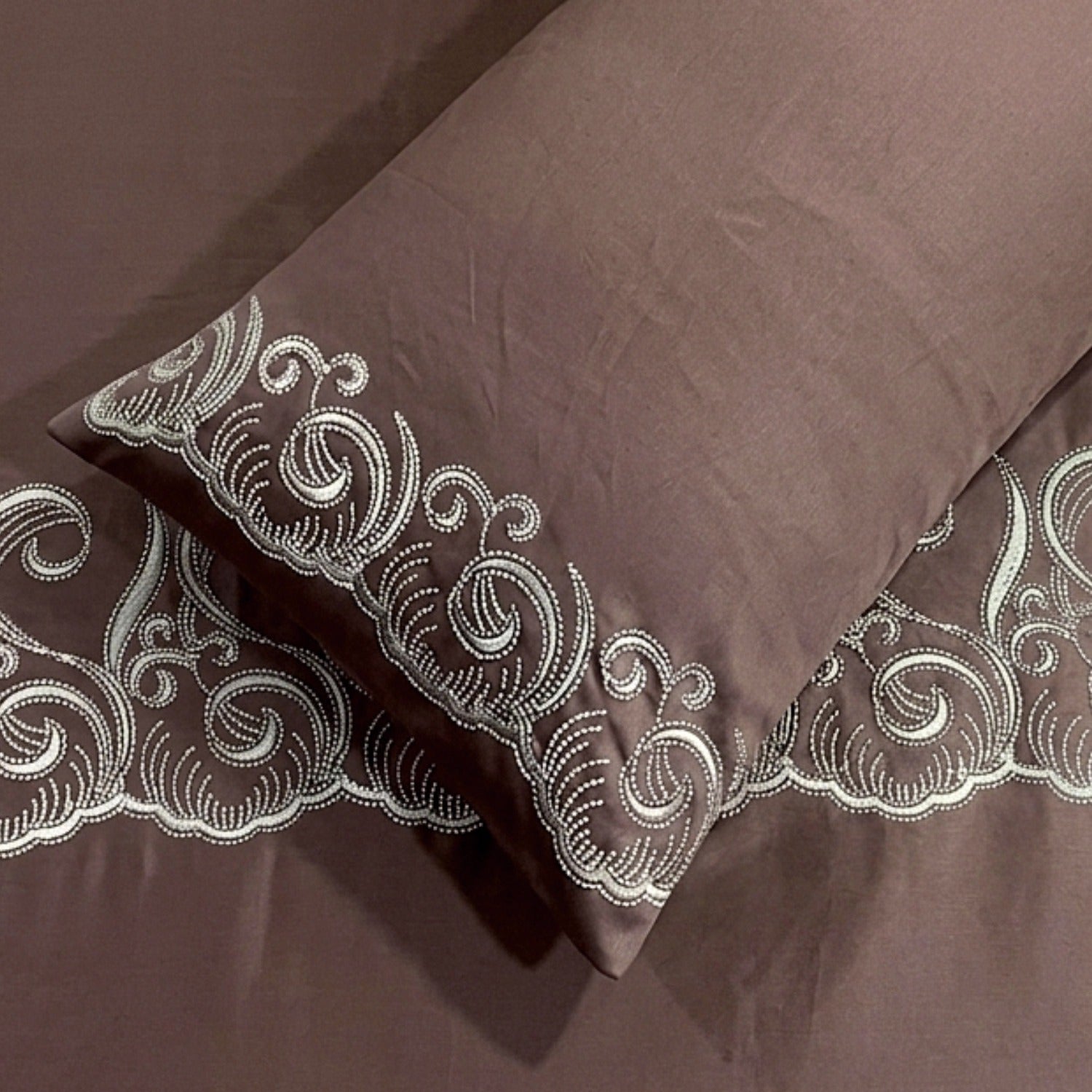 400 TC Pure Cotton Embroidery Bedsheets
