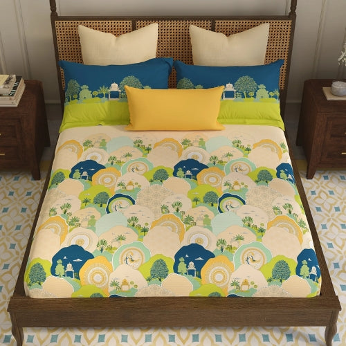 Basant Bedsheets Gift Box – 100% Cotton Set