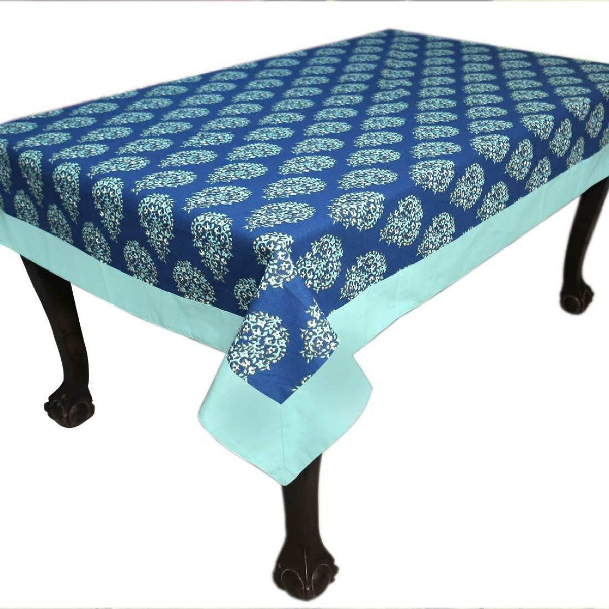 BILBERRY Furnishing By Preeti Grover Printed 6 Seater Table Cover (Multicolor, Cotton)