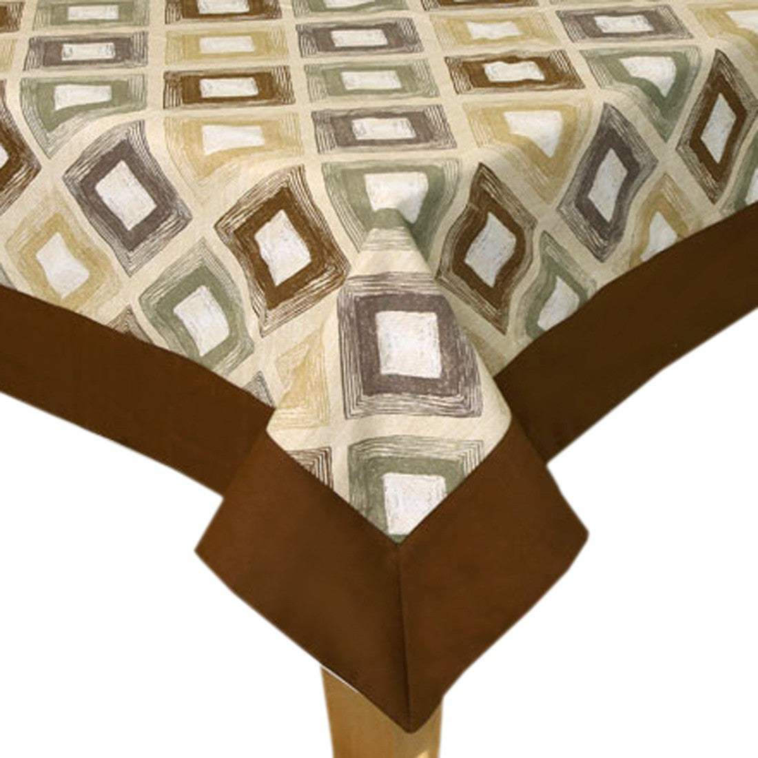 BILBERRY Furnishing By Preeti Grover Graphic 6 Seater Table Cover (Multicolor, Cotton)