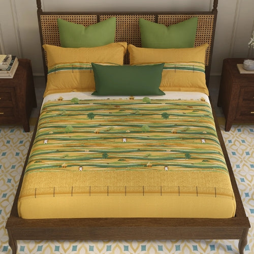 Basant Bedsheets Gift Box – 100% Cotton Set